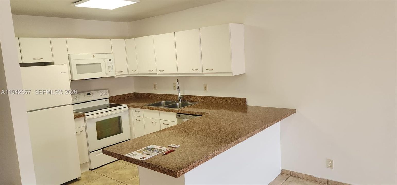 Open concept kitchen