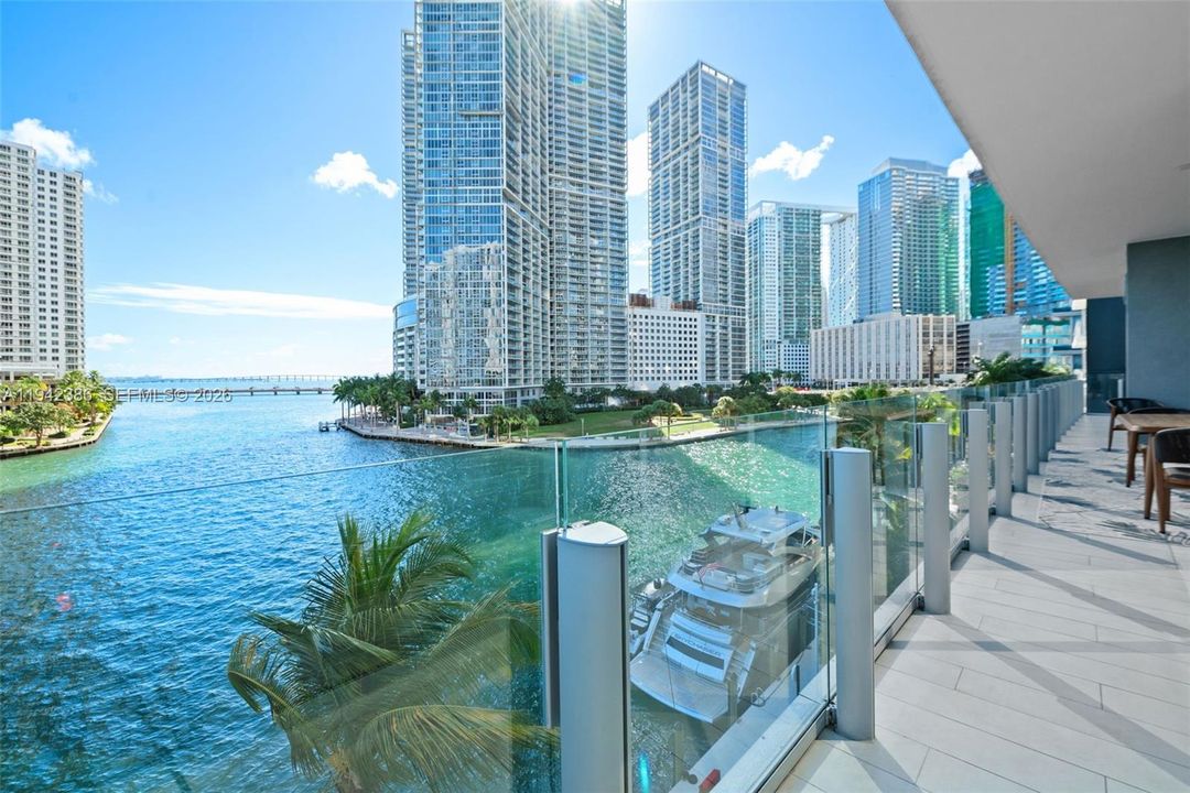 Balcony Access from both bedrooms.