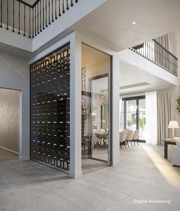 Wine Storage Rendering