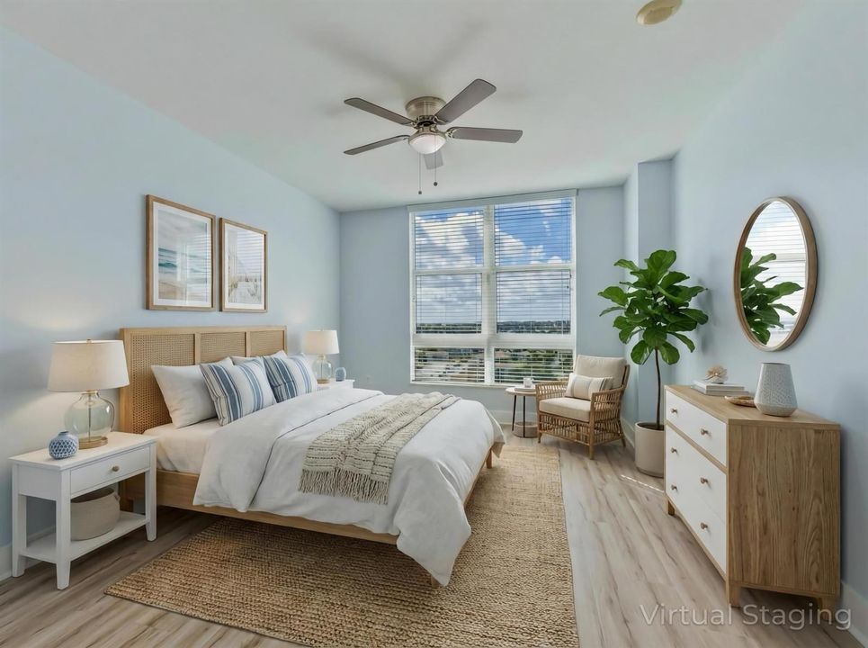 Guest Bedroom Staged