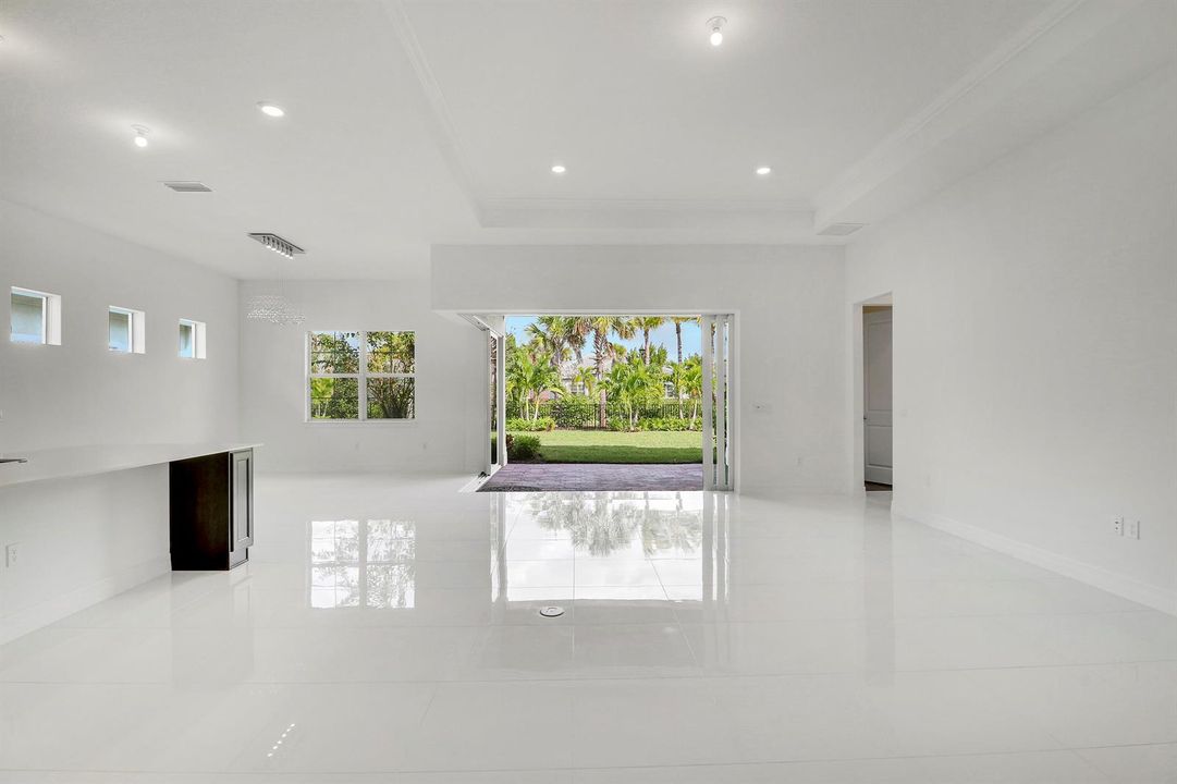 Great Room and Dining Room Area