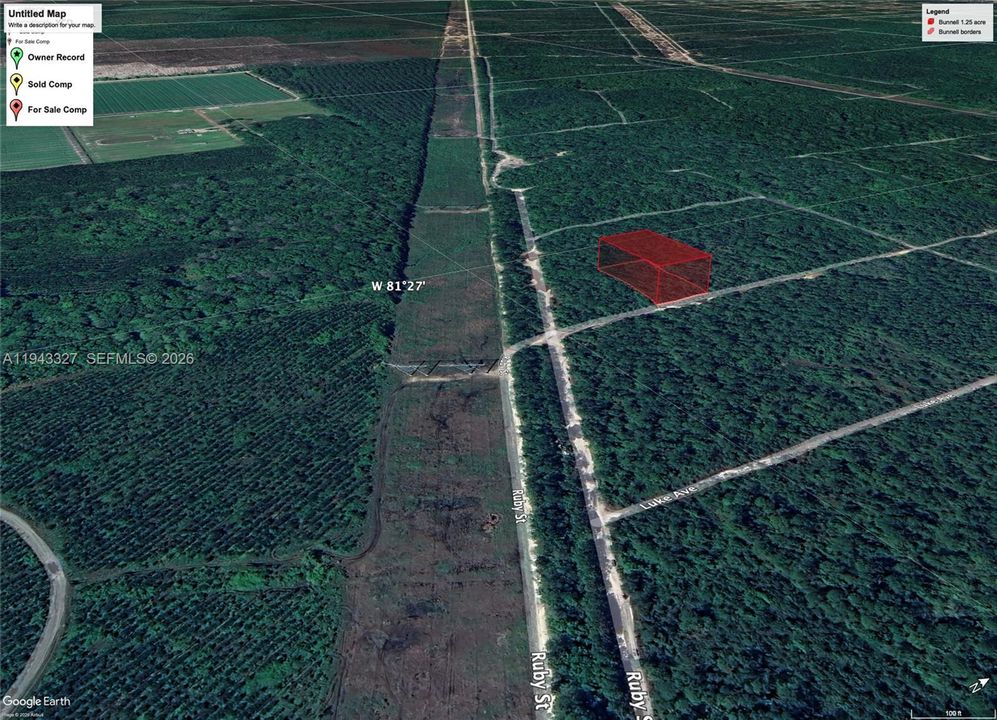 На продажу: $12,900 (1.25 acres)