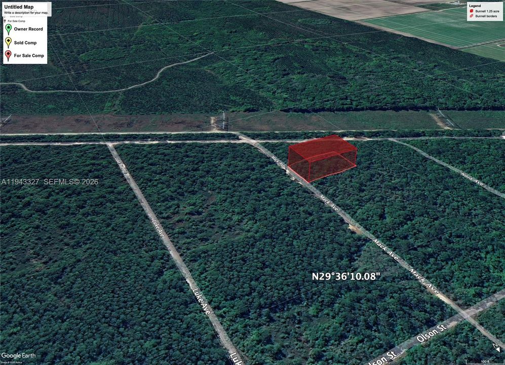 На продажу: $12,900 (1.25 acres)