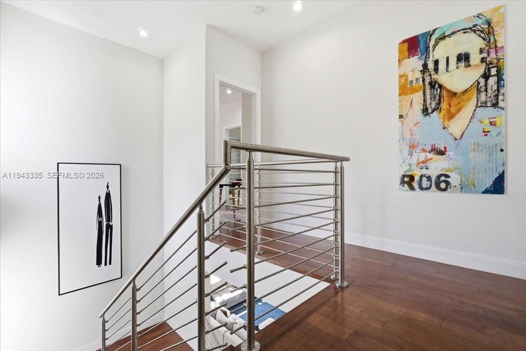 Stairs to 2nd floor