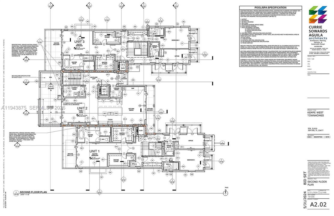 Townhouse Plans - 2nd Floor