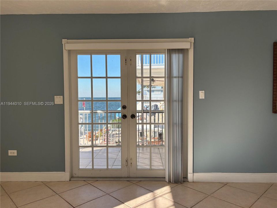Bay view upstairs