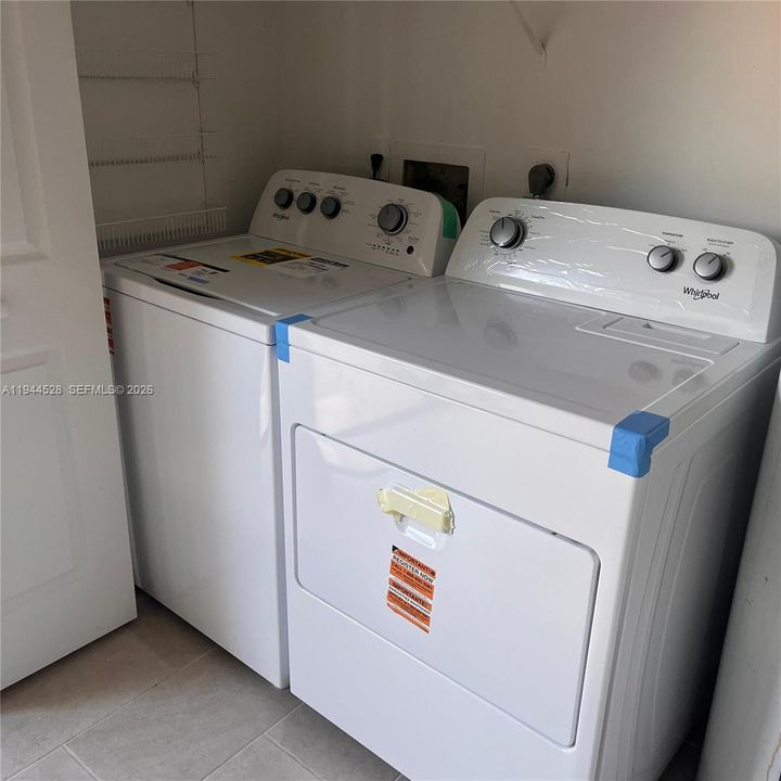 New Washer & Dryer