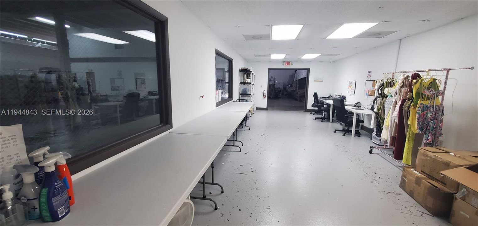 warehouse employee office