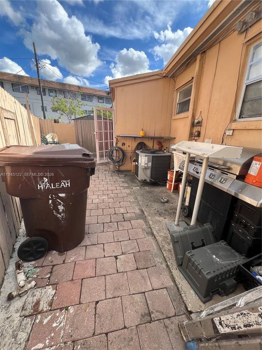 Unit 1 Patio