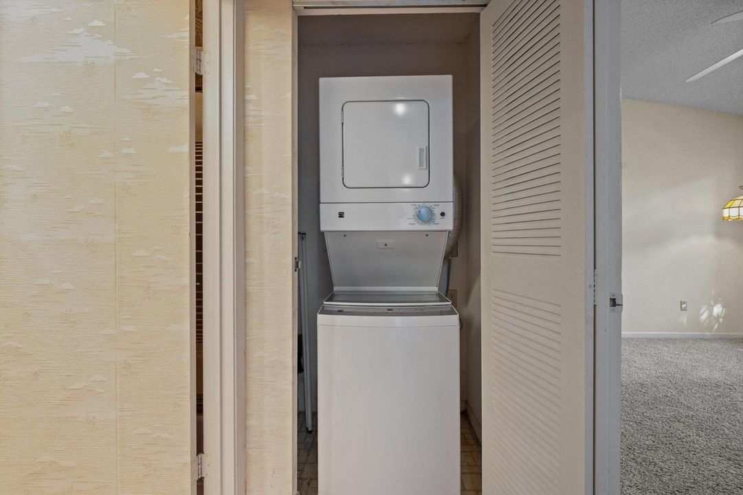 Inhouse washer/dryer