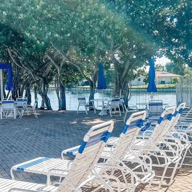 Pool area