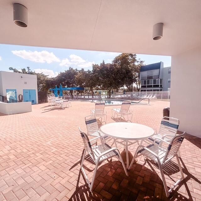 Pool area