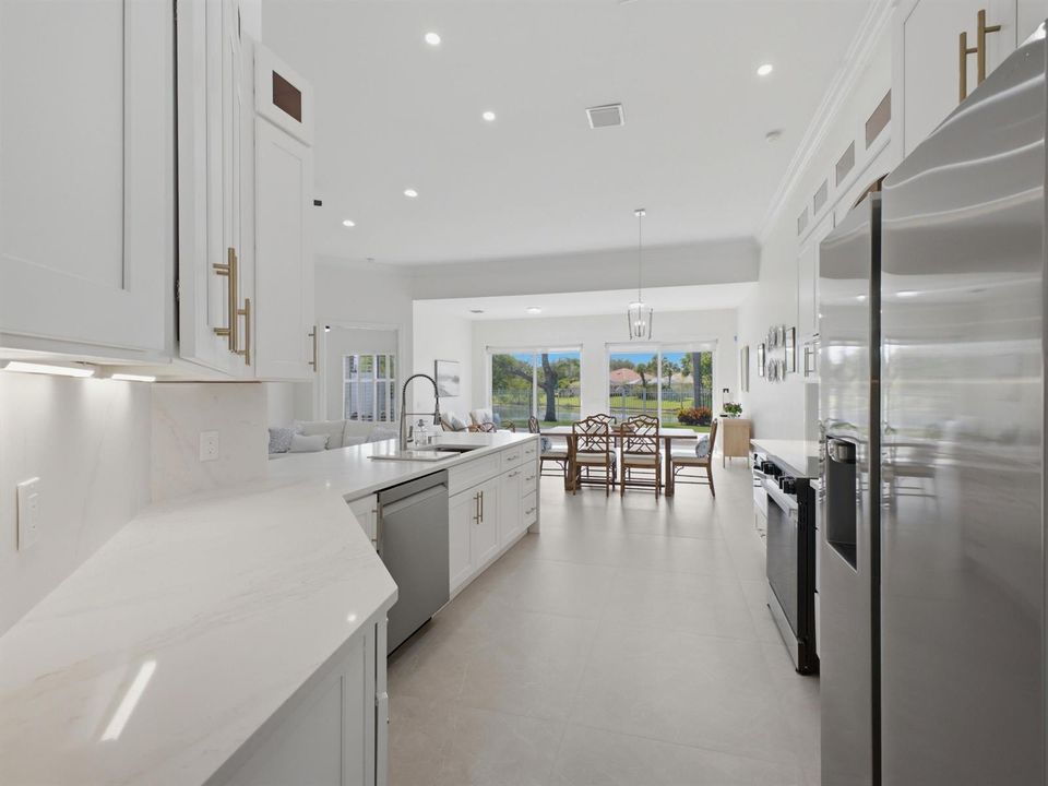 Kitchen to Dining