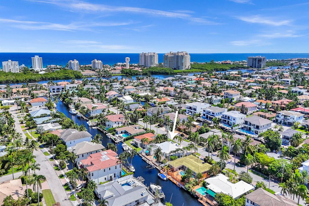 Aerial Ocean View