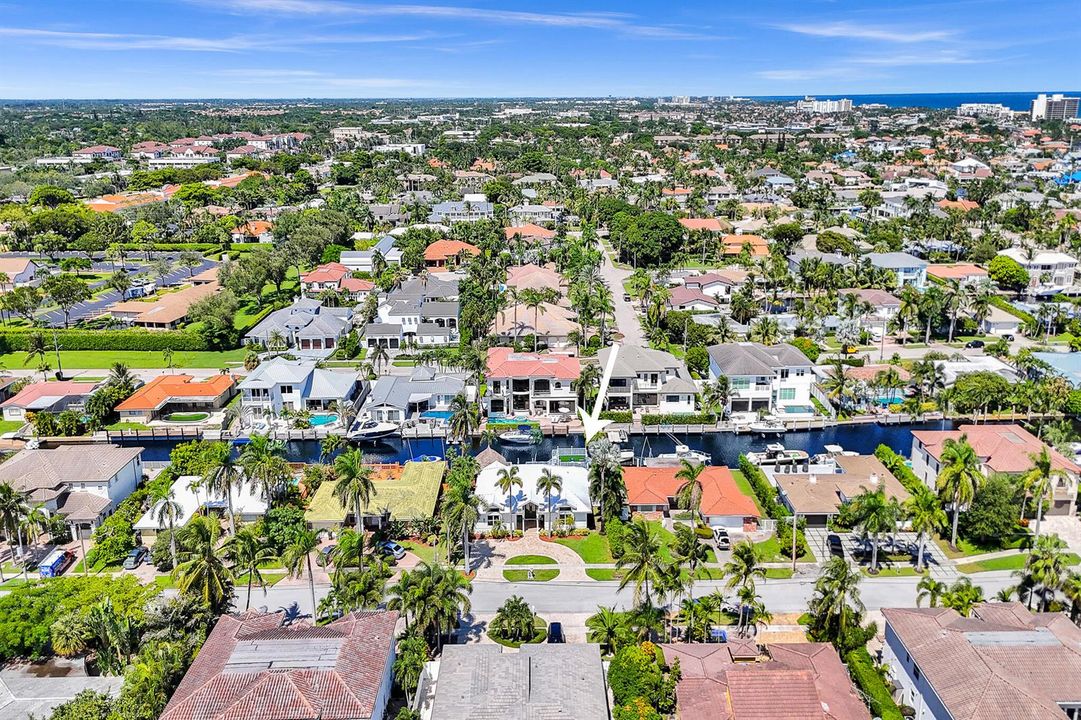 Aerial Neighborhood View