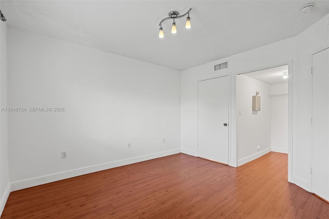 Master Bedroom facing away from window