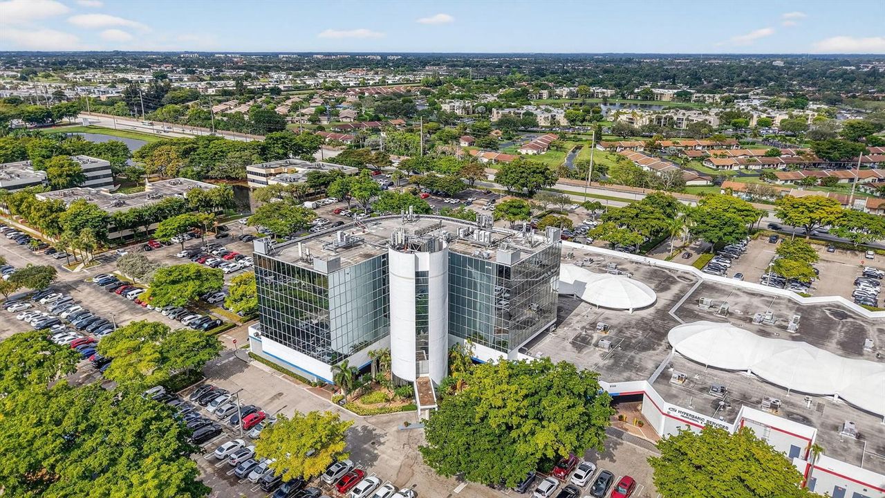 Front Building Aerial View 3
