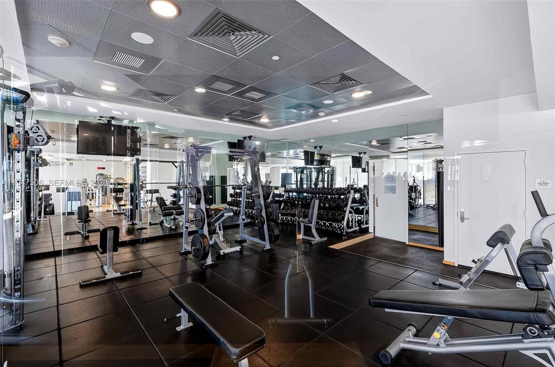 Full weight room
