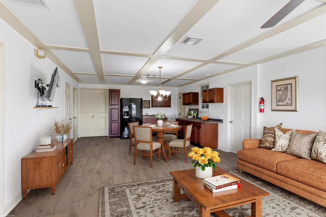Apt #3 with 4BR - Living Area