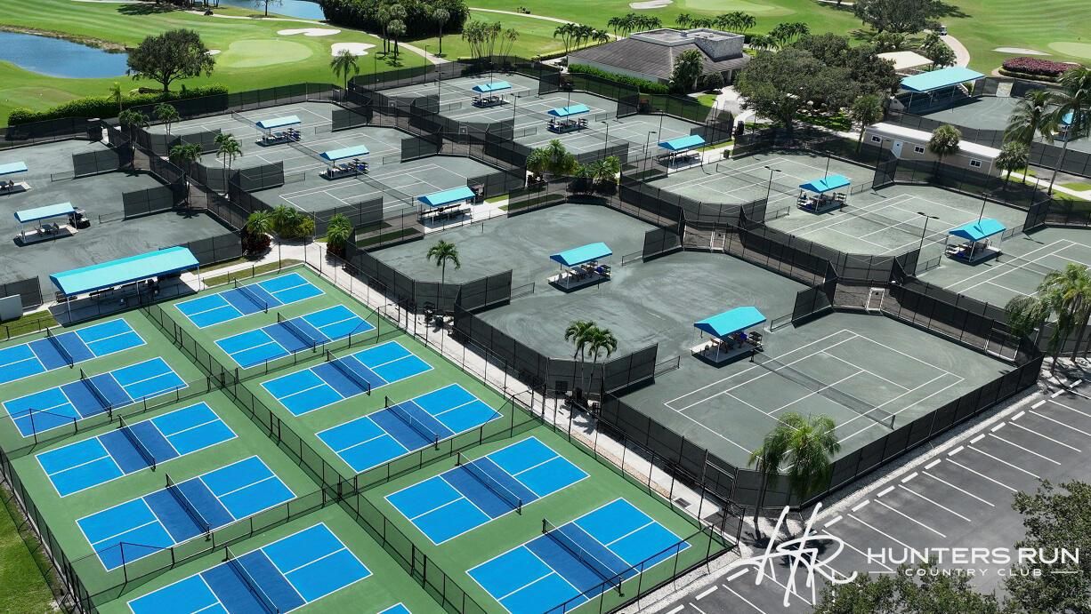aerial pickleball