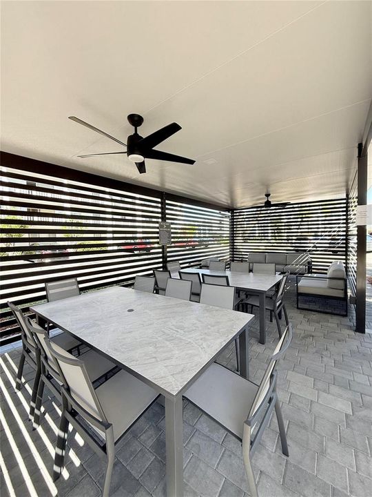 BBQ area