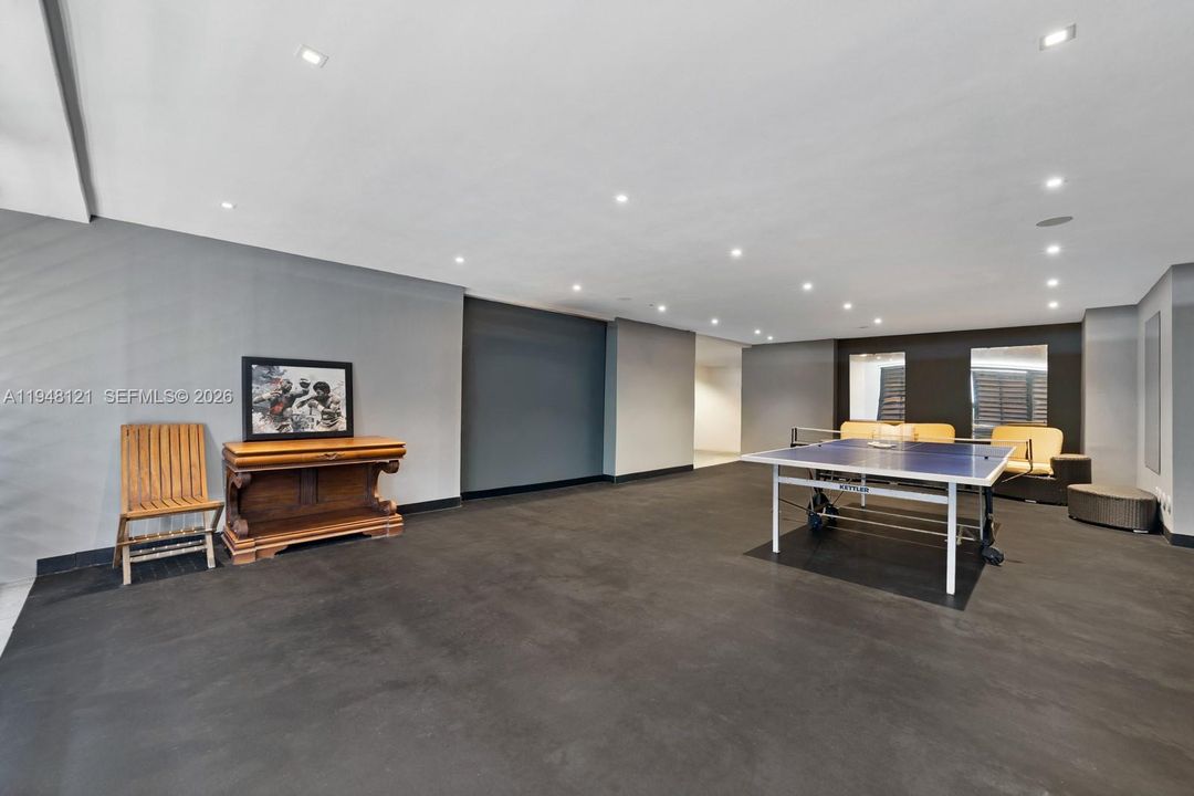 Indoor/outdoor game room. Perfect for a gym or active family