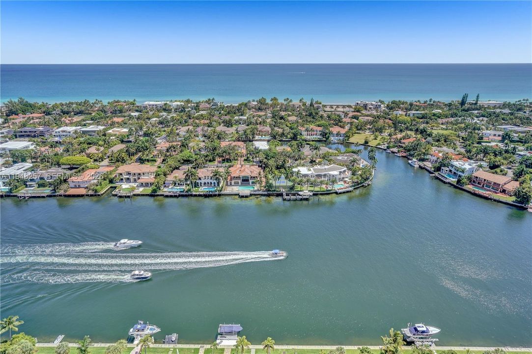 Vibrant water views from the balcony.