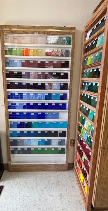 Stained Glass Work Room