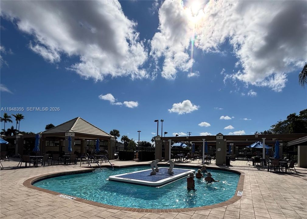 Main community pool area