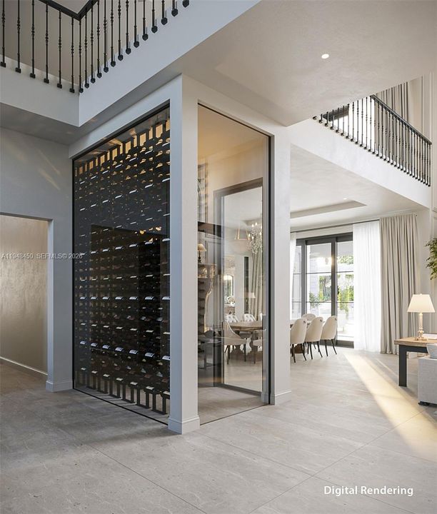 Wine Storage Rendering