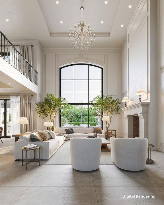 Living Room Rendering