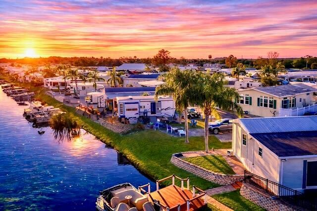 Waterfront lot