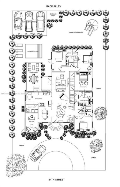 Virtually Staged Floor Plan Rendition