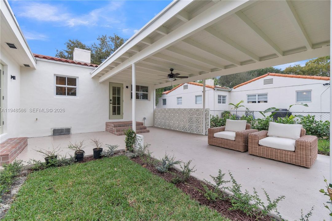 Covered Outdoor Living Area
