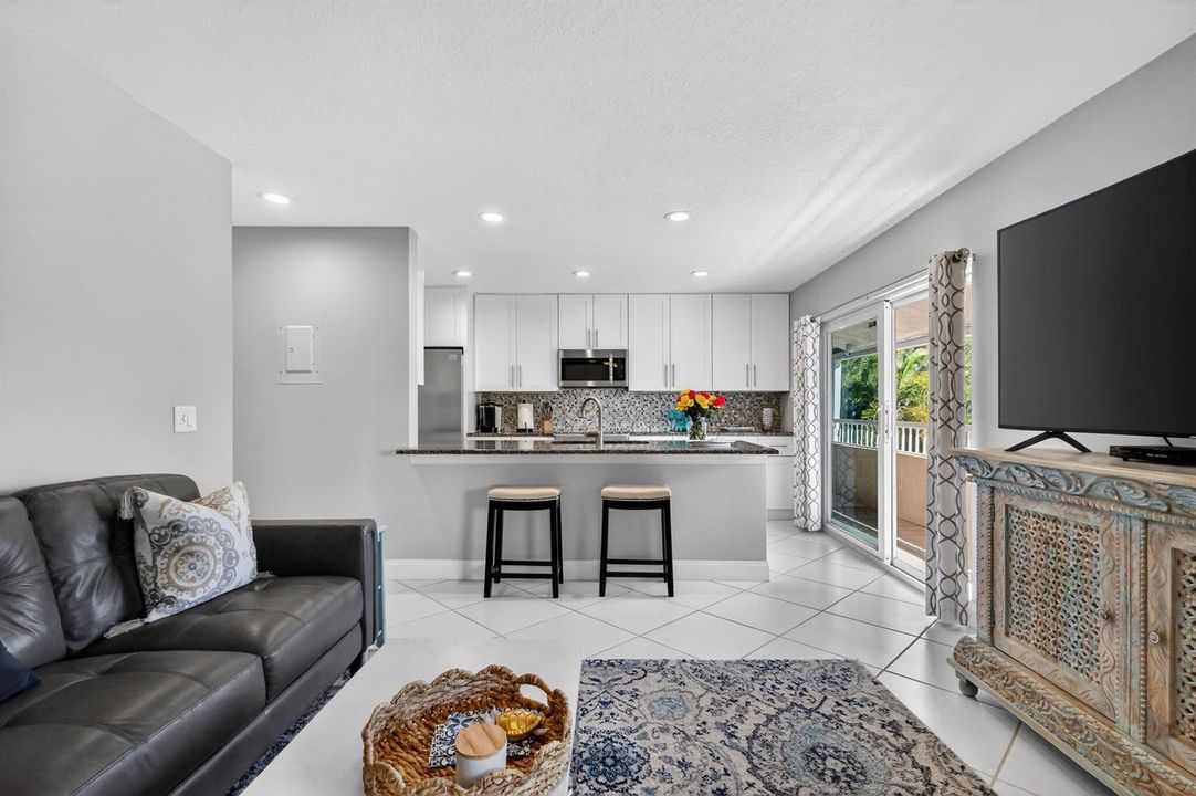 Second Living Room by the Kitchen