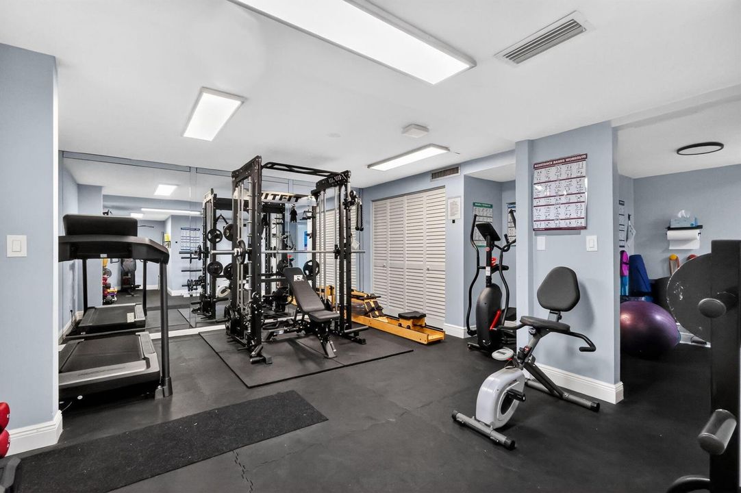 Gym and Sauna