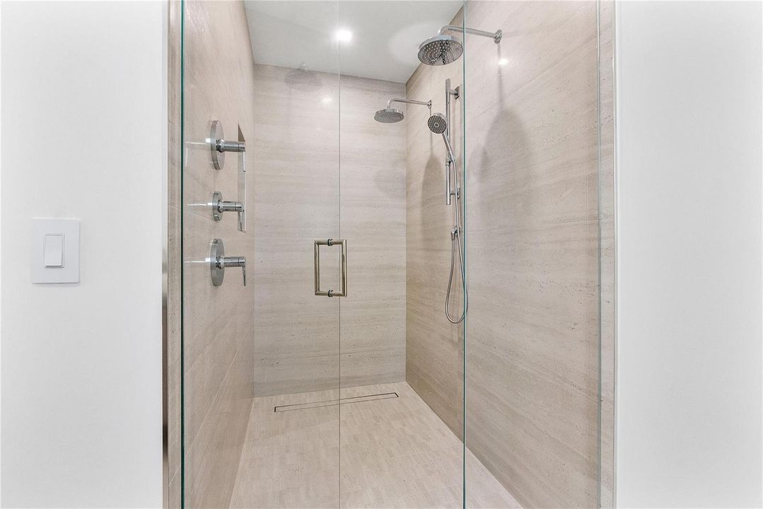 Primary shower