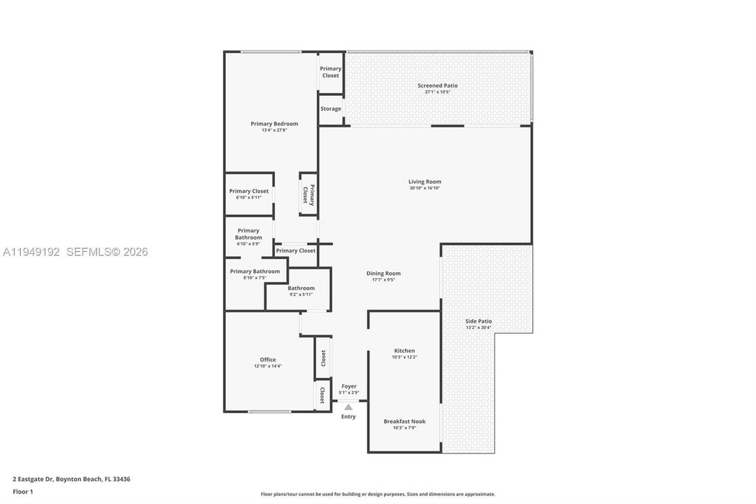 Activo con contrato: $95,000 (3 camas, 2 baños, 1809 Pies cuadrados)