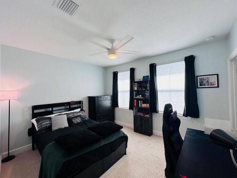 Bedroom #3 with Walk-in Closet