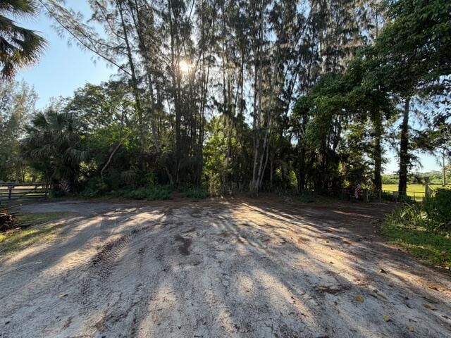 3 acre lot proposed new front entrance