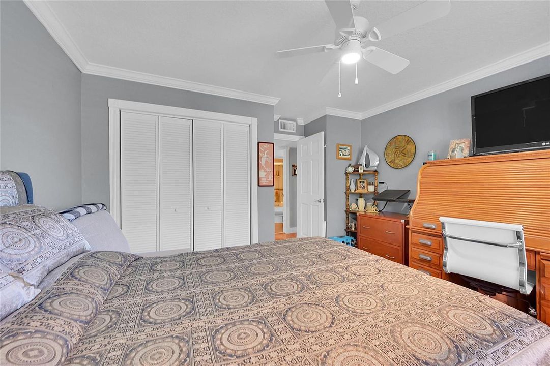 Large closet in 2nd Bedroom...
