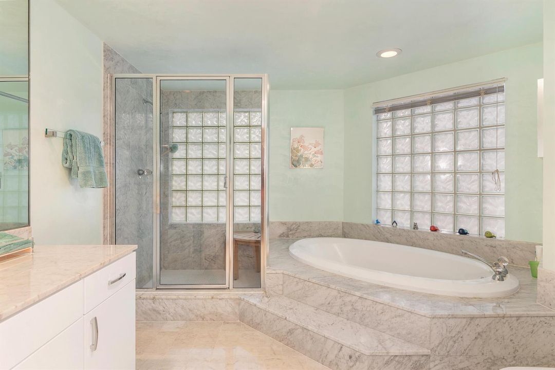 large shower
