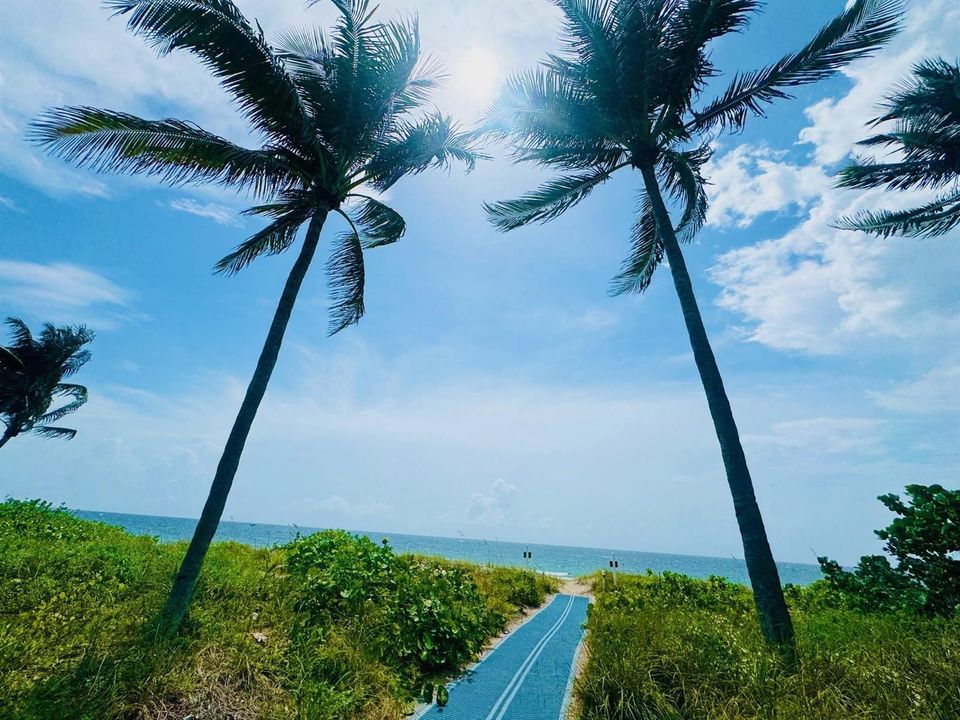 Path to beach