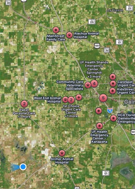 Emergency services near by