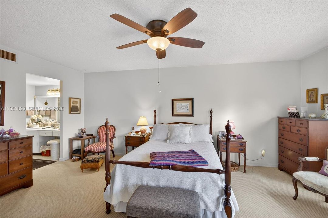 large primary bedroom