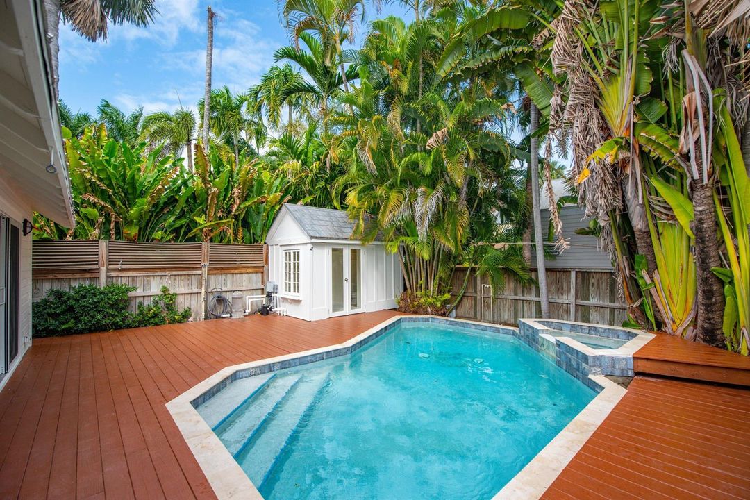 Pool and pool house