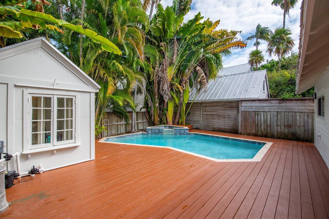 Pool and pool house