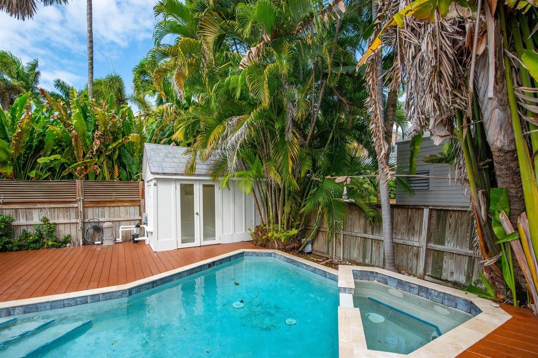 Pool and pool house
