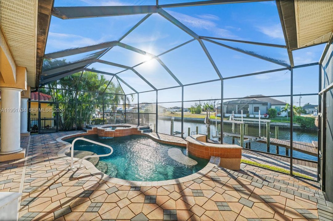 Gulf access southern exposure waterfront living