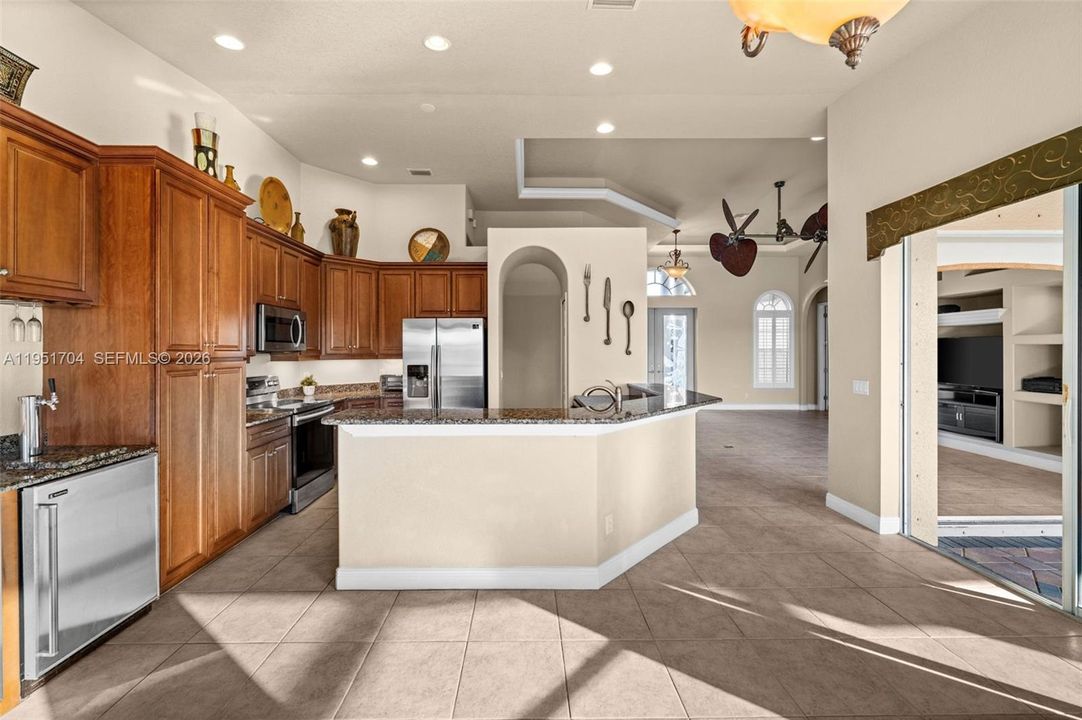Perfect kitchen for hosting friends